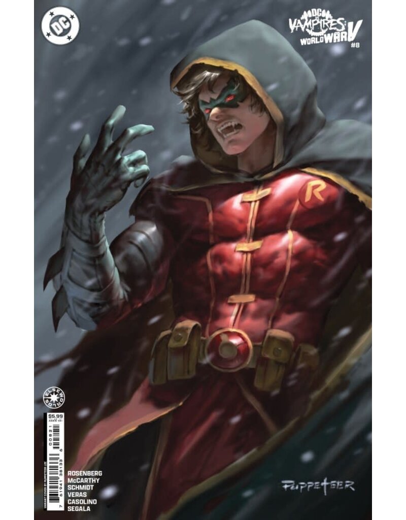 DC COMICS DC vs. Vampires: World War V #8 Cover C Puppeteer Lee Variant