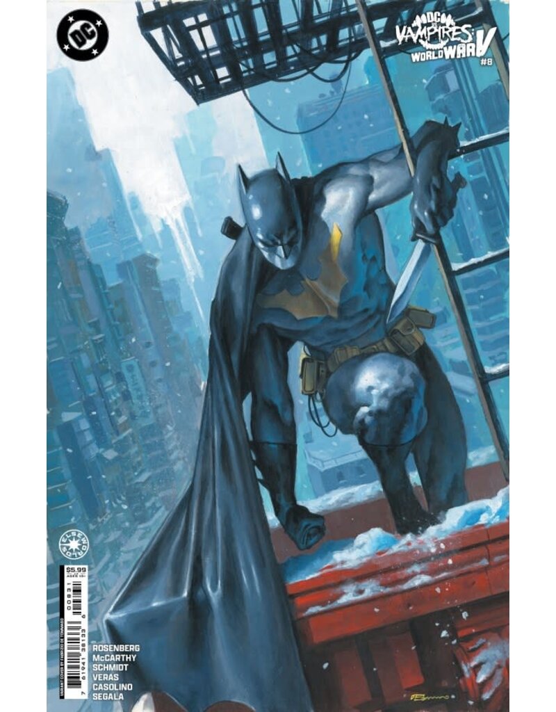 DC COMICS DC vs. Vampires: World War V #8 Cover B Fabrizio De Tommaso Variant