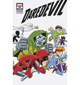 Marvel Comics Daredevil #20 Chris Giarrusso Marvel Universe Wraparound Connecting Variant