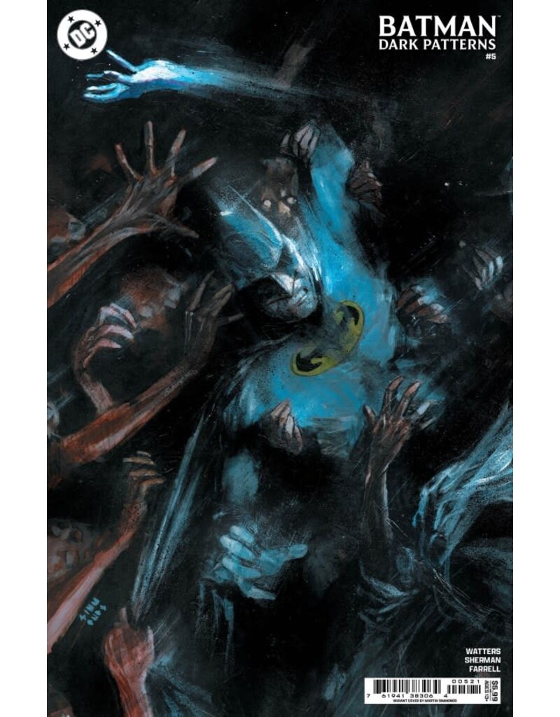 DC COMICS Batman: Dark Patterns #5 Cover B Martin Simmonds Variant