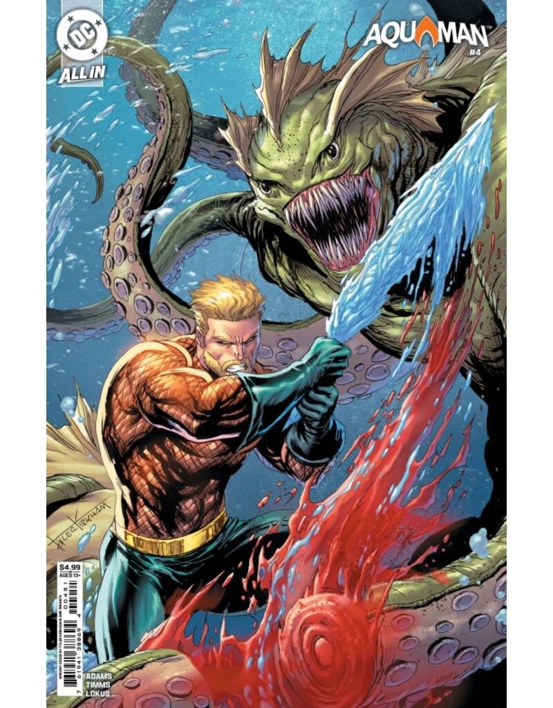 DC COMICS Aquaman #4 Cover D Tyler Kirkham Variant