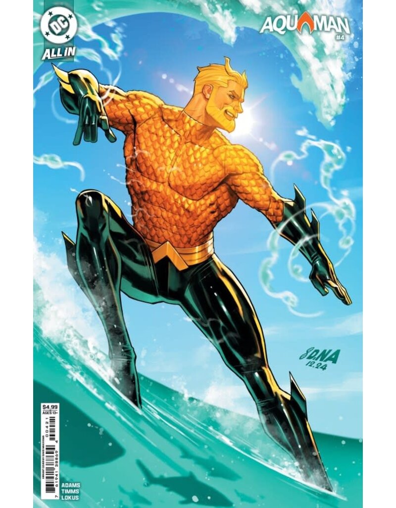 DC COMICS Aquaman #4 Cover B David Nakayama Variant