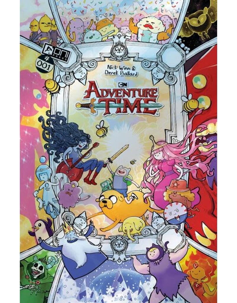 Adventure Time #1 Cover H Trung Le Nguyen Silver Foil Variant