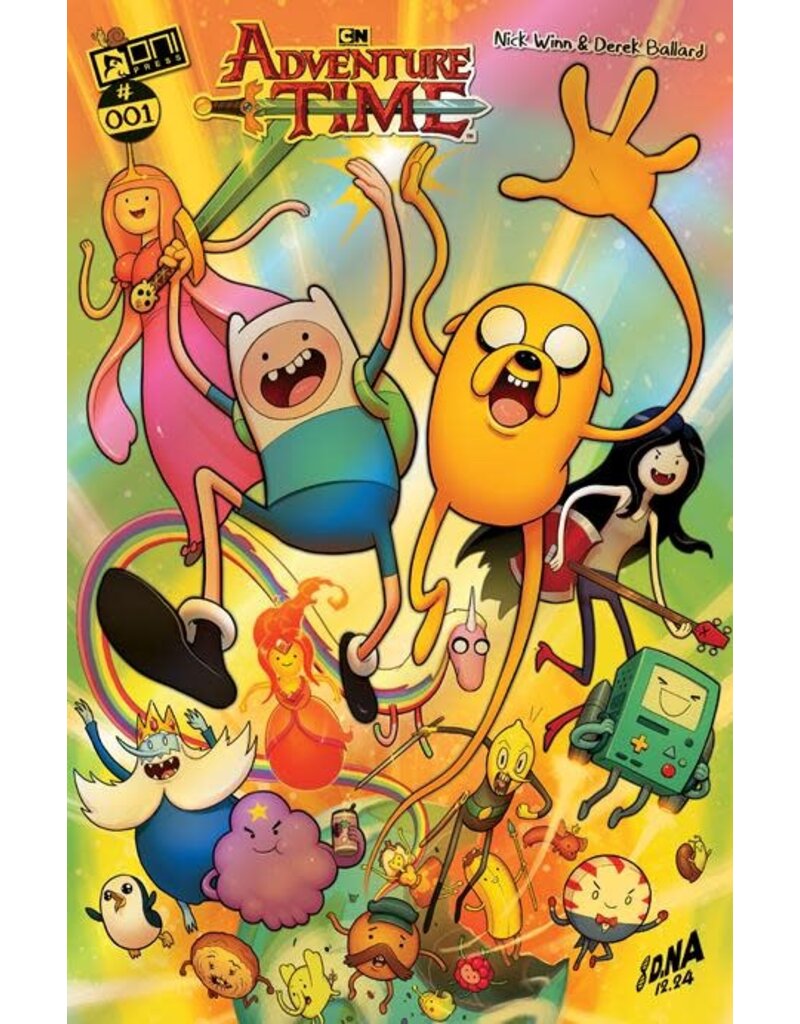 Adventure Time #1 Cover G David Nakayama Gold Foil Variant