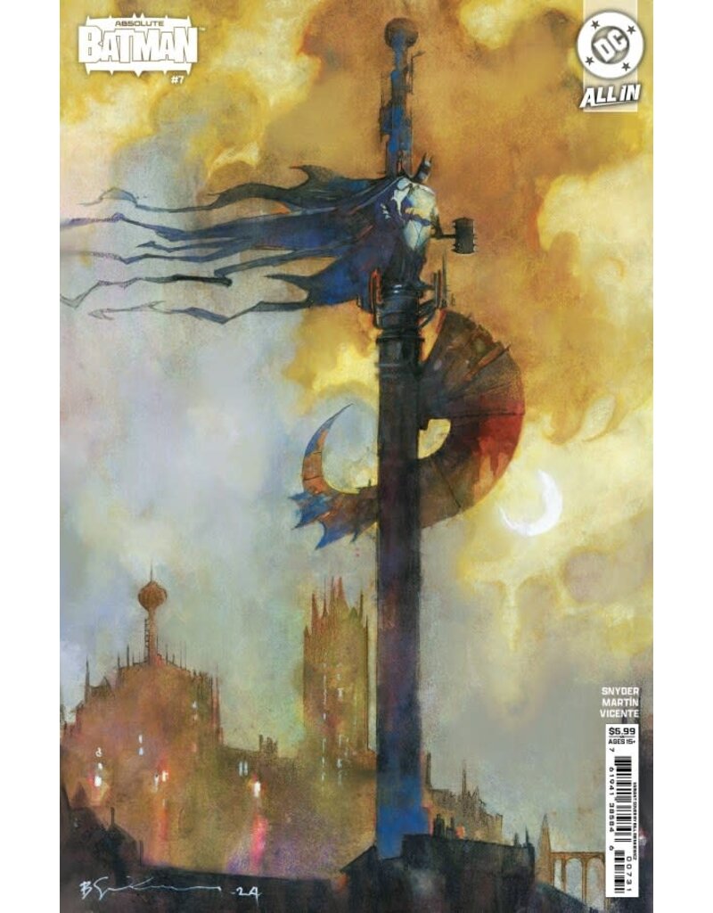 DC COMICS Absolute Batman #7 Cover C Bill Sienkiewicz Variant