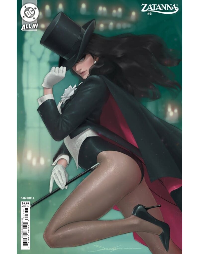 DC COMICS Zatanna #3 Cover C JeeHyung Lee Variant
