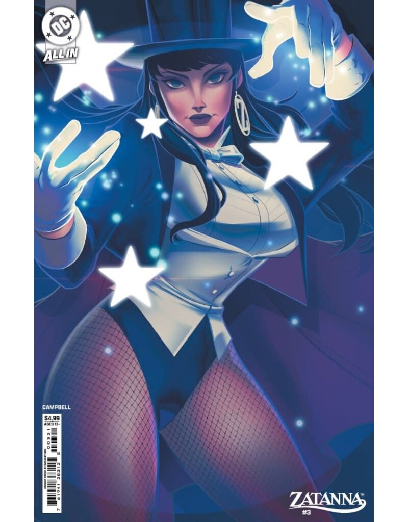 DC COMICS Zatanna #3 Cover B Sweeney Boo Variant