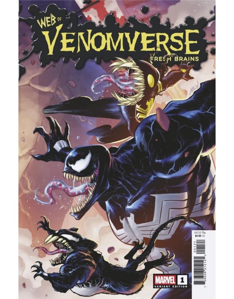Marvel Comics Web of Venomverse: Fresh Brains #1 Ario Anindito Connecting Variant