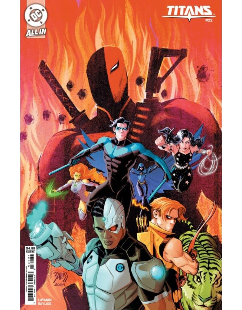 DC COMICS Titans #22 Cover C Daniel Bayliss Variant
