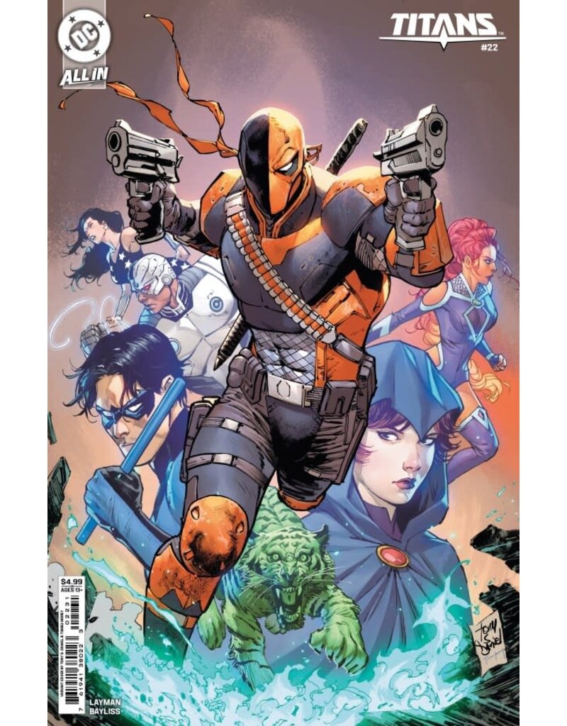 DC COMICS Titans #22 Cover B Tony S. Daniel Variant