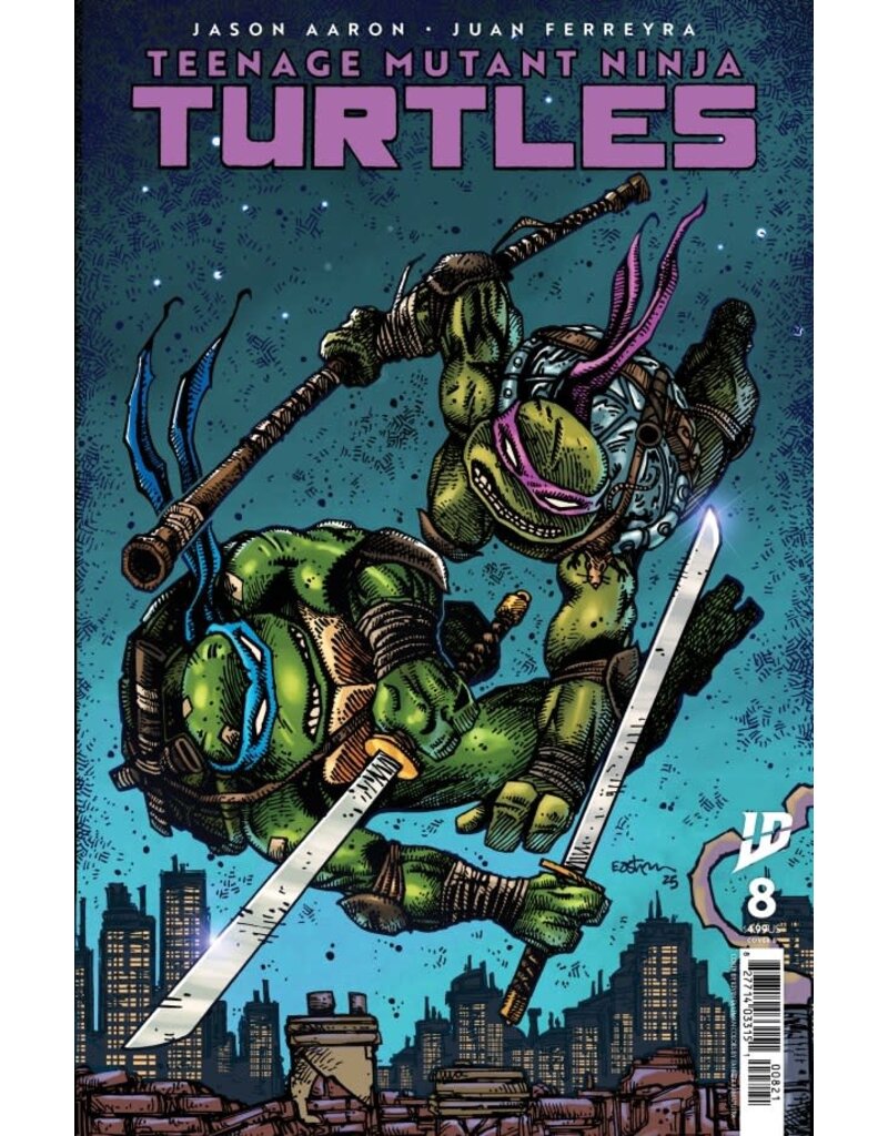 IDW Publishing Teenage Mutant Ninja Turtles #8 Cover B Kevin Eastman Variant