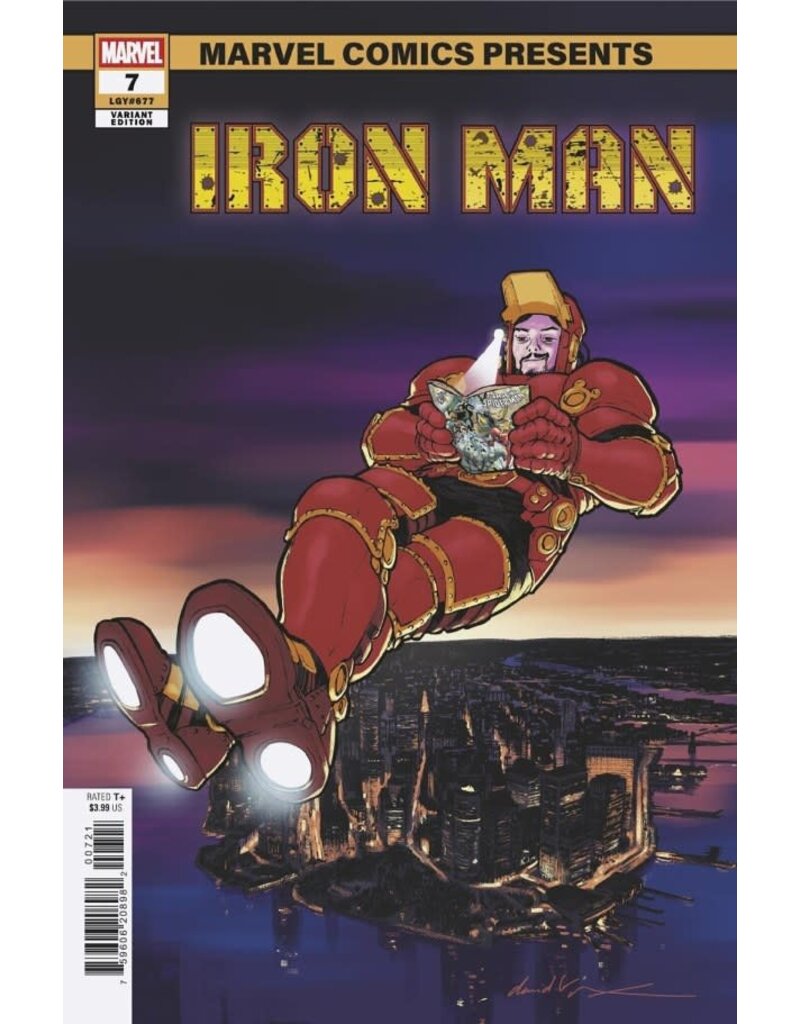 Marvel Comics Iron Man #7 David López Marvel Comics Presents Variant