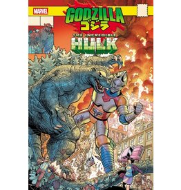 Marvel Comics Godzilla vs. Hulk #1 Nick Bradshaw Monster Homage Variant
