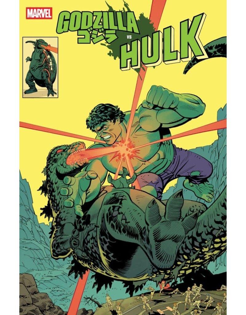 Marvel Comics Godzilla vs. Hulk #1 Leonardo Romero Godzilla King of the Monsters Homage Variant