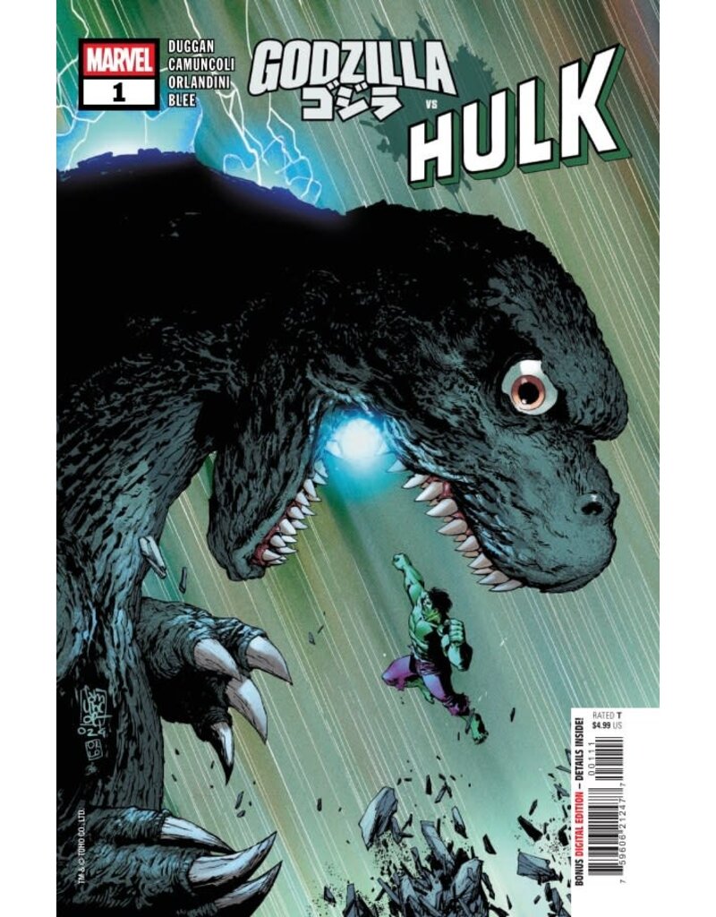 Marvel Comics Godzilla vs. Hulk #1