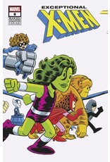 Marvel Comics Exceptional X-Men #8 Chris Giarrusso Marvel Universe Wraparound Connecting Variant