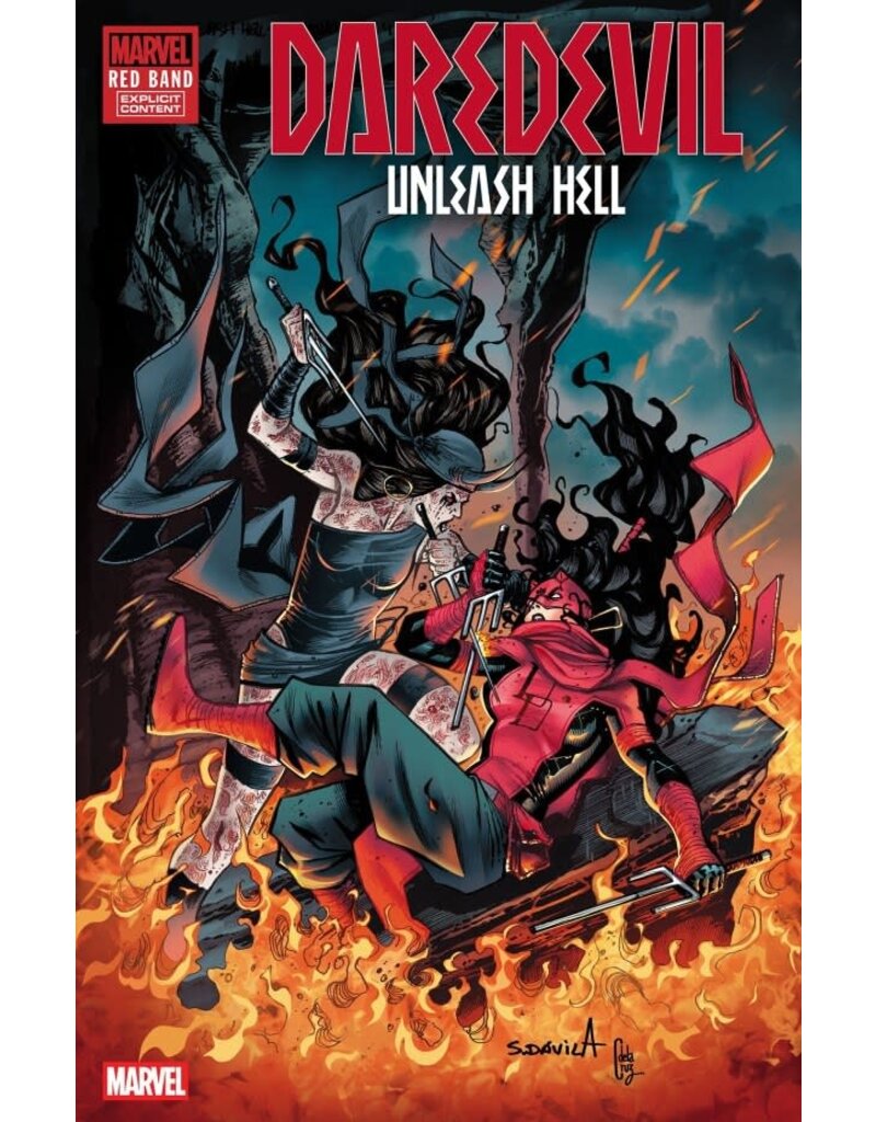 Marvel Comics Daredevil: Unleash Hell – Red Band #4 Sergio Fernández Dávila Variant