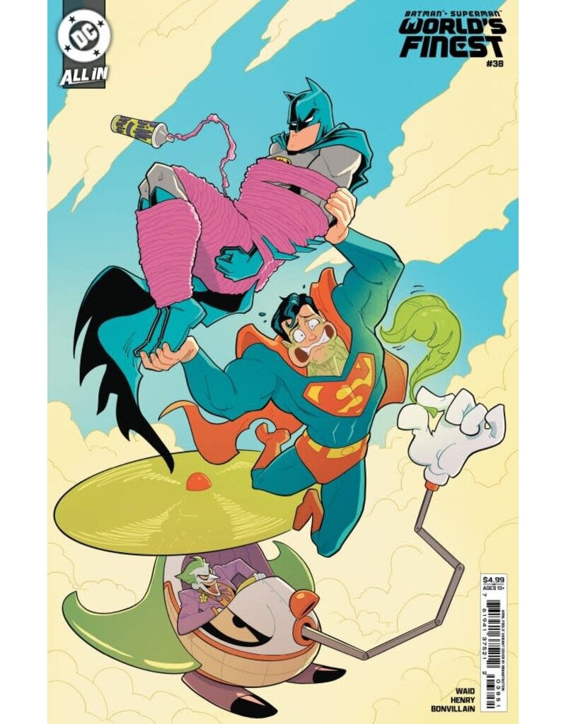 DC COMICS Batman / Superman: World's Finest #38 Cover D Ted Brandt April Fools Variant