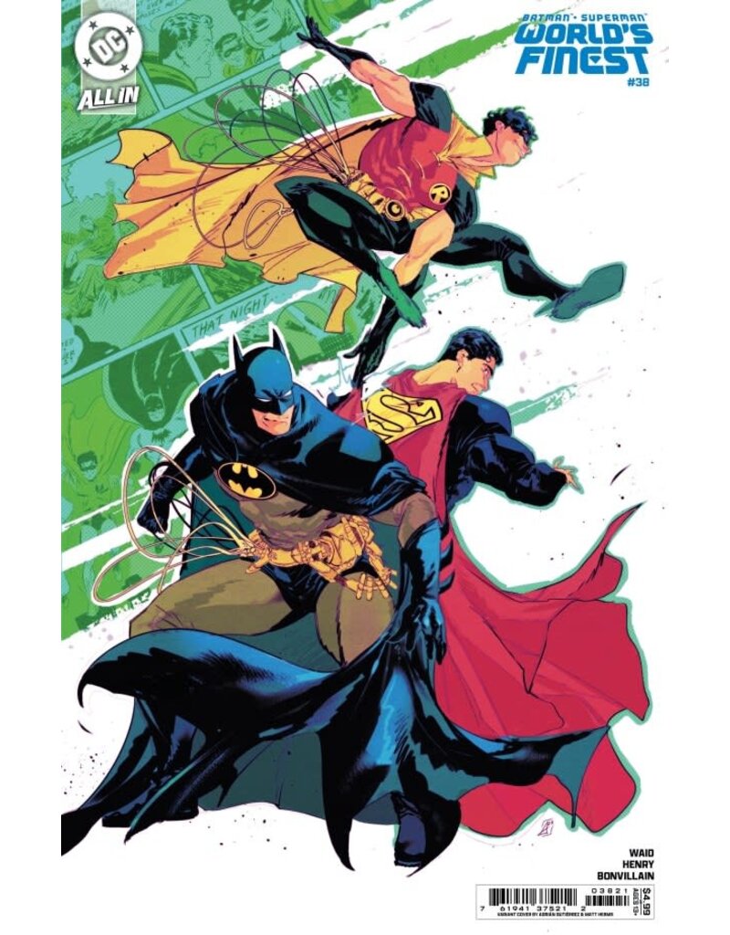 DC COMICS Batman / Superman: World's Finest #38 Cover C Adrián Gutiérrez Connecting Variant