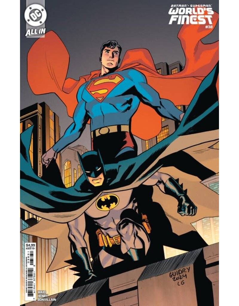 DC COMICS Batman / Superman: World's Finest #38 Cover B Gavin Guidry Variant