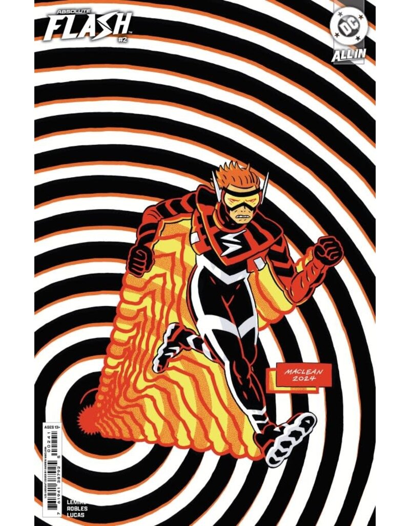 DC COMICS Absolute Flash #2 Cover E 1:25 Andrew MacLean Variant
