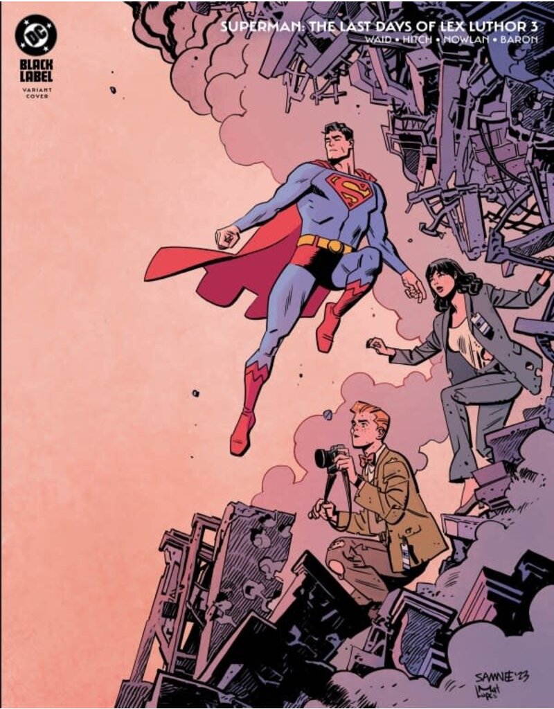 DC COMICS Superman: The Last Days of Lex Luthor #3 Cover B Chris Samnee Variant