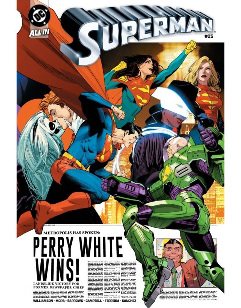 DC COMICS Superman #25 Cover H Dan Mora Foil Variant