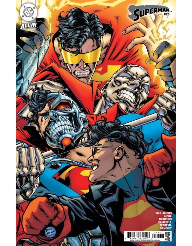 DC COMICS Superman #25 Cover E Brad Walker Variant