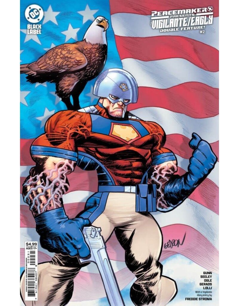 DC COMICS Peacemaker Presents: The Vigilante / Eagly Double Feature #2 Cover C Juan Gedeon Variant