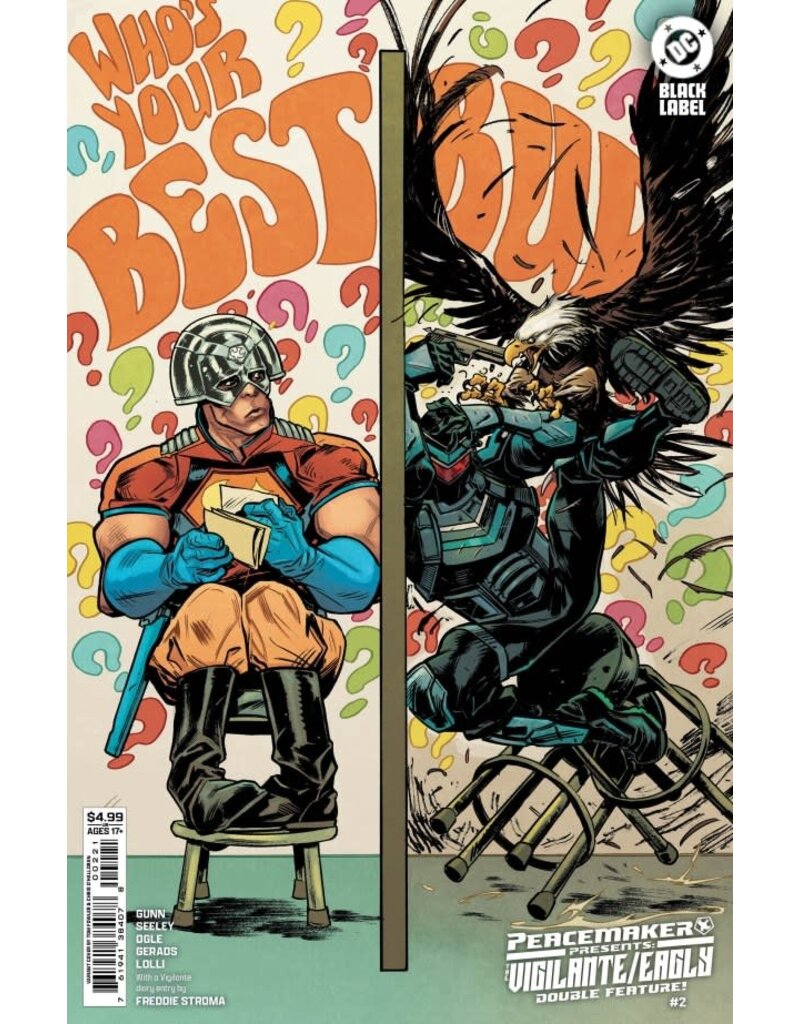 DC COMICS Peacemaker Presents: The Vigilante / Eagly Double Feature #2 Cover B Tom Fowler Variant