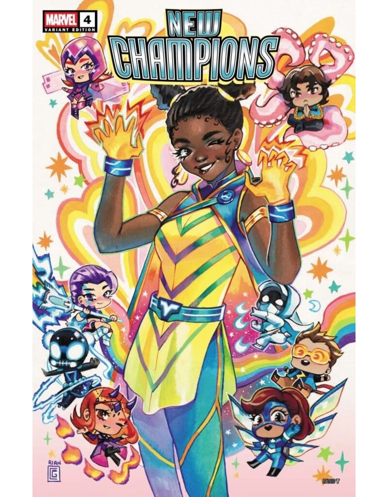 Marvel Comics New Champions #4 Rian Gonzales Variant