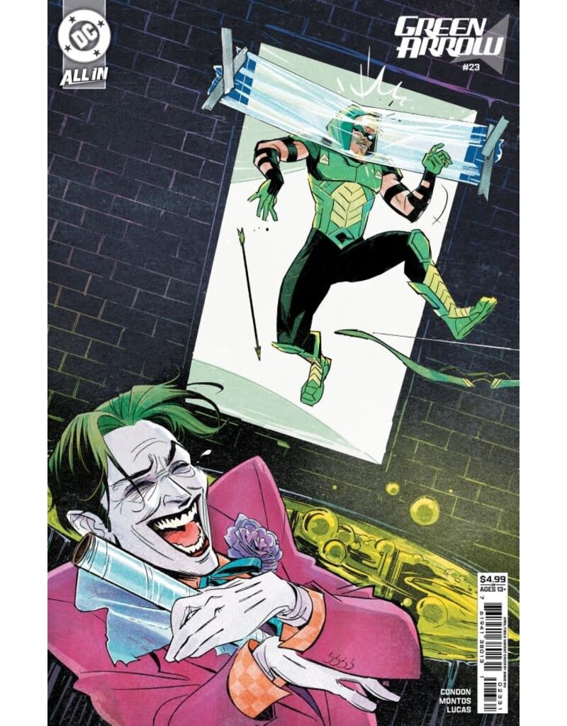 DC COMICS Green Arrow #23 Cover C Annie Wu April Fools Variant
