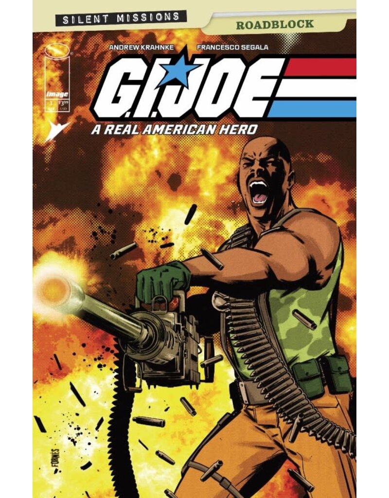 IMAGE COMICS G.I. Joe: A Real American Hero – Roadblock #1 Cover B Jorge Fornés Variant