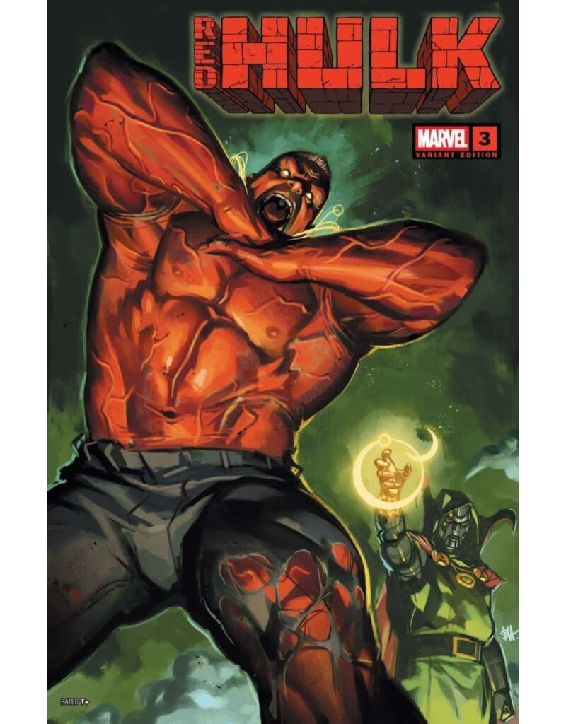 Marvel Comics Red Hulk #3 Ben Harvey Variant