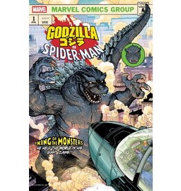 Marvel Comics Godzilla vs. Spider-Man #1 Nick Bradshaw Monster Homage Variant