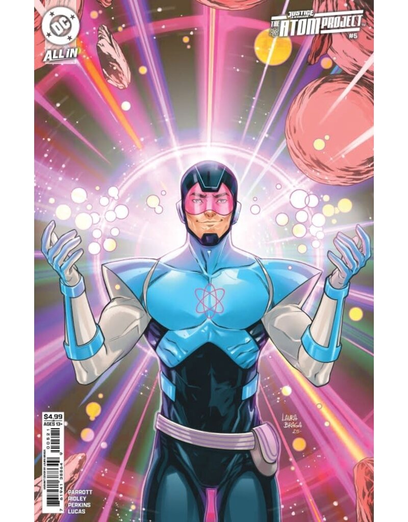 DC COMICS Justice League: The Atom Project #5  Cover B Laura Braga Variant