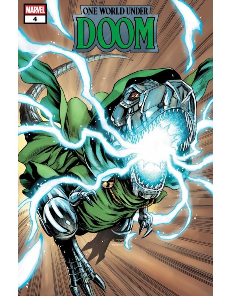 Marvel Comics One World Under Doom #4  Cory Smith Doomasaur Variant