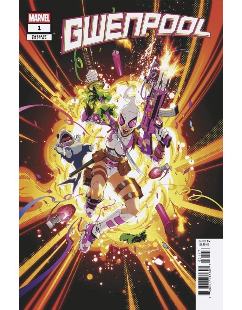 Marvel Comics Gwenpool #1  1:25 Godtail Variant