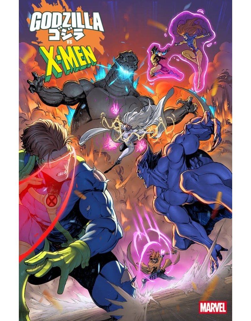 Marvel Comics Godzilla vs. X-Men #1  Iban Coello Variant