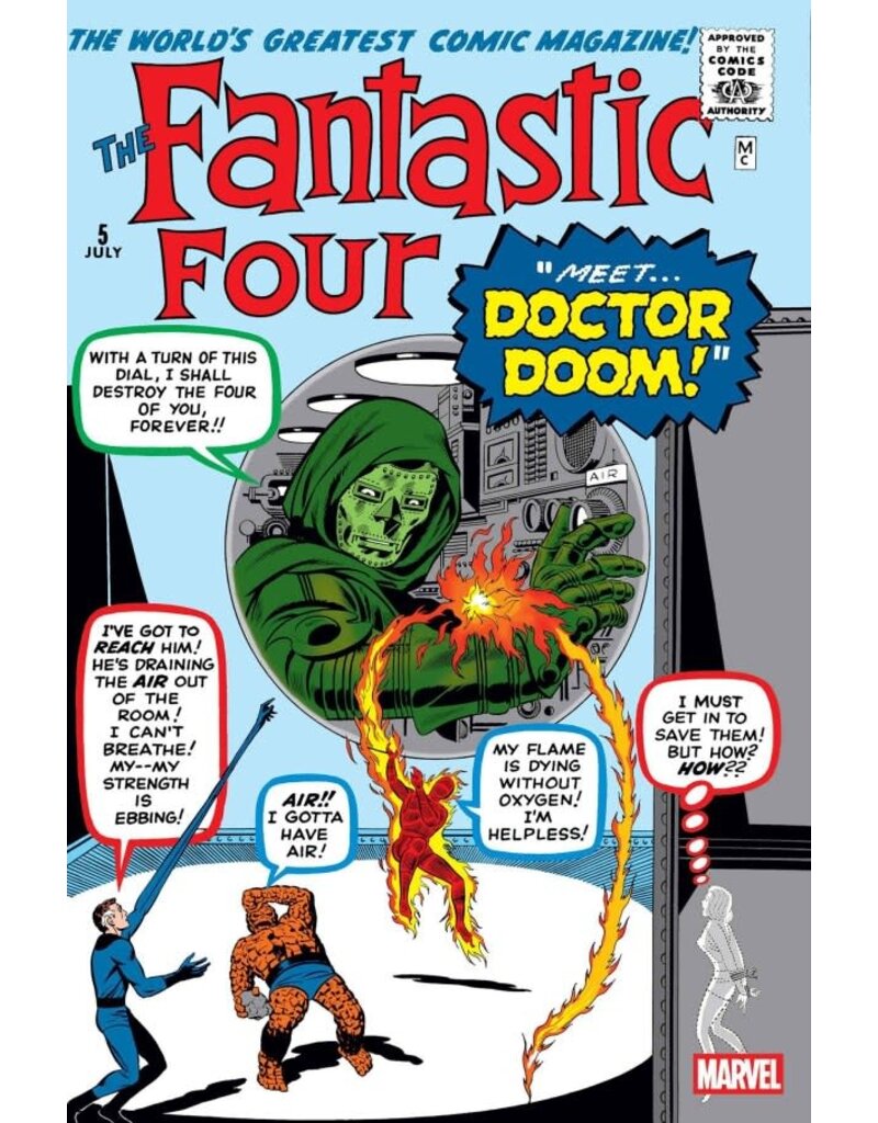 Marvel Comics Fantastic Four #5  Facsimile Edition 2025