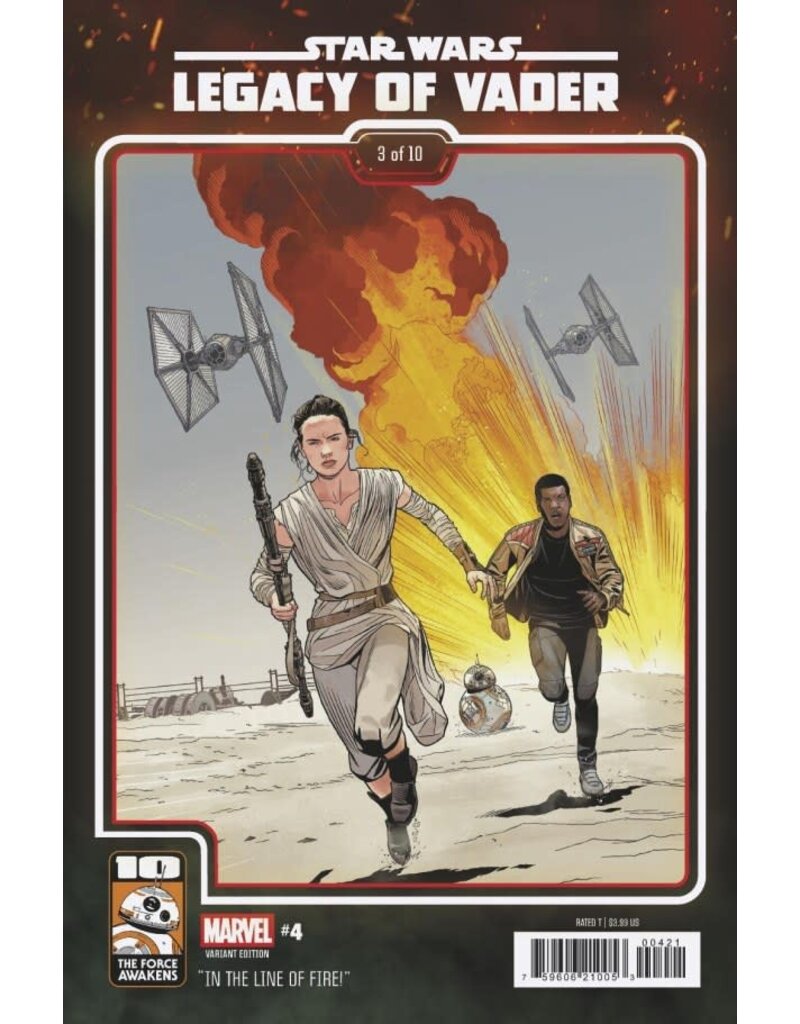 Marvel Comics Star Wars: Legacy of Vader #4  Chris Sprouse The Force Awakens 10th Anniversary Variant