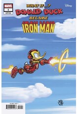 Marvel Comics Marvel & Disney: What If...? Donald Duck Became Iron Man #1  Skottie Young Variant
