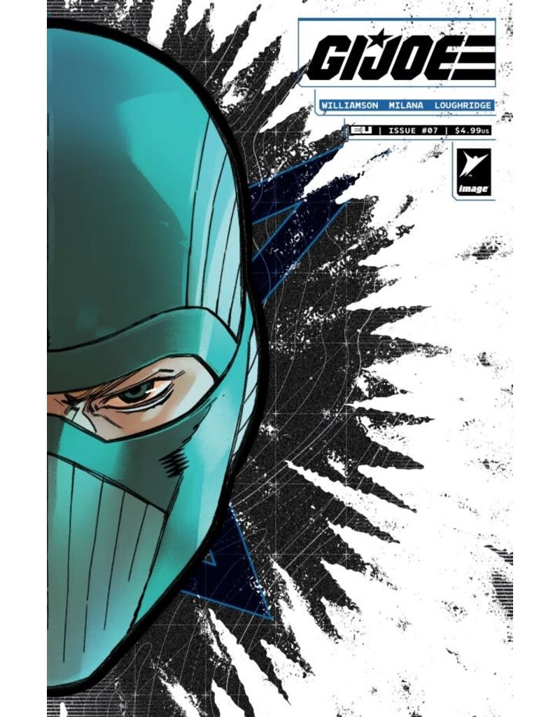 IMAGE COMICS G.I. Joe #7  Cover H Andrea Milana Beach Head Mask Wraparound Die-Cut Foil Variant