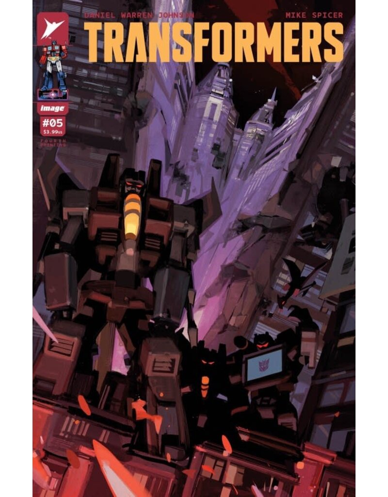 IMAGE COMICS Transformers #5 Tan Juan Gee (fourth printing)
