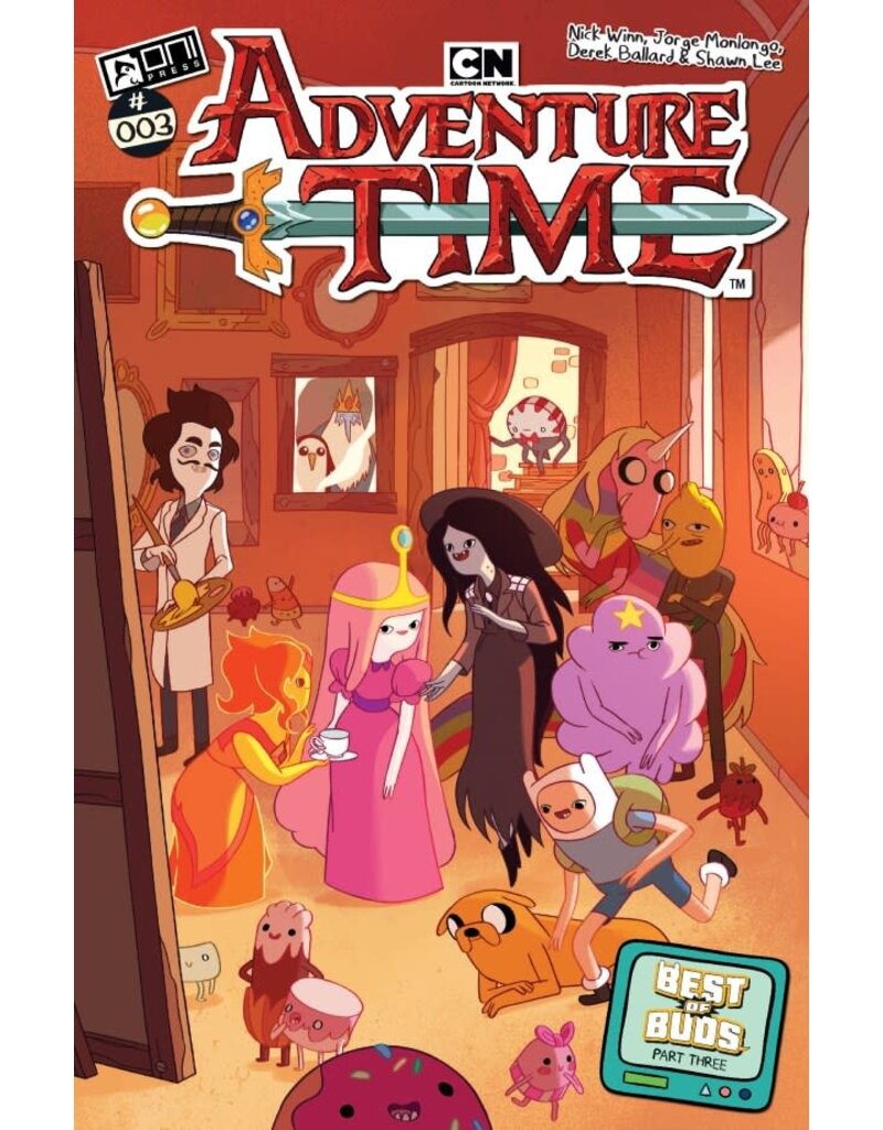 Adventure Time #3 Cover B Jorge Monlongo Variant