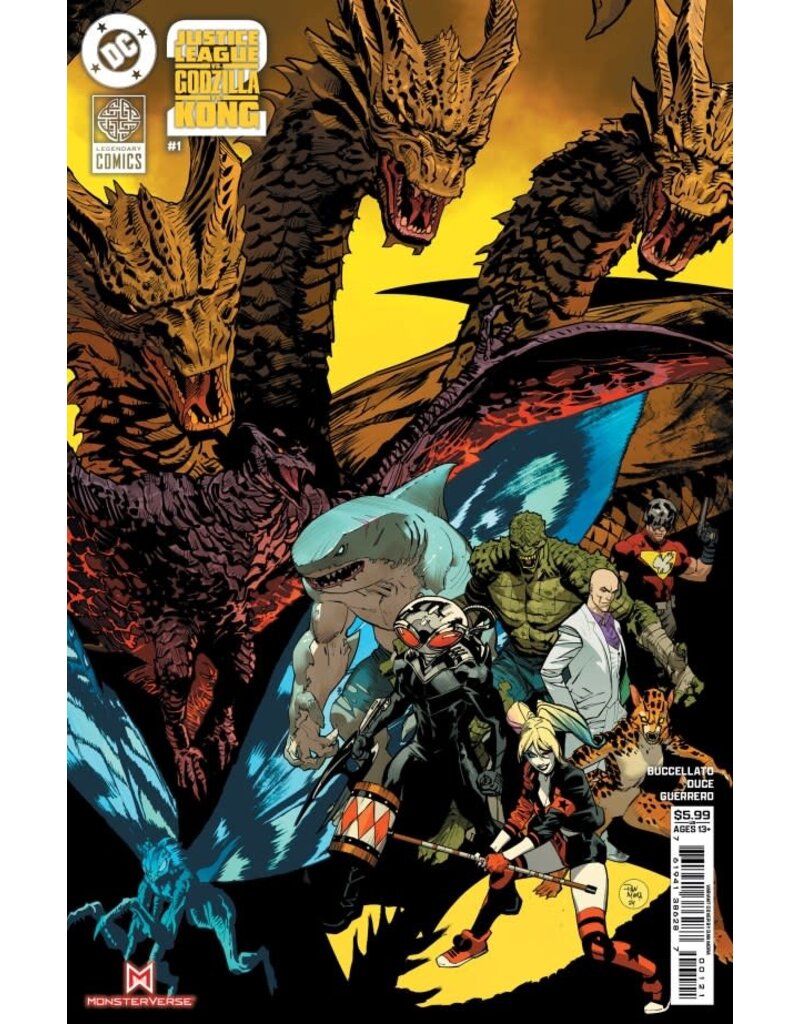 DC COMICS Justice League vs. Godzilla vs. Kong 2 #1  Cover B Dan Mora Variant
