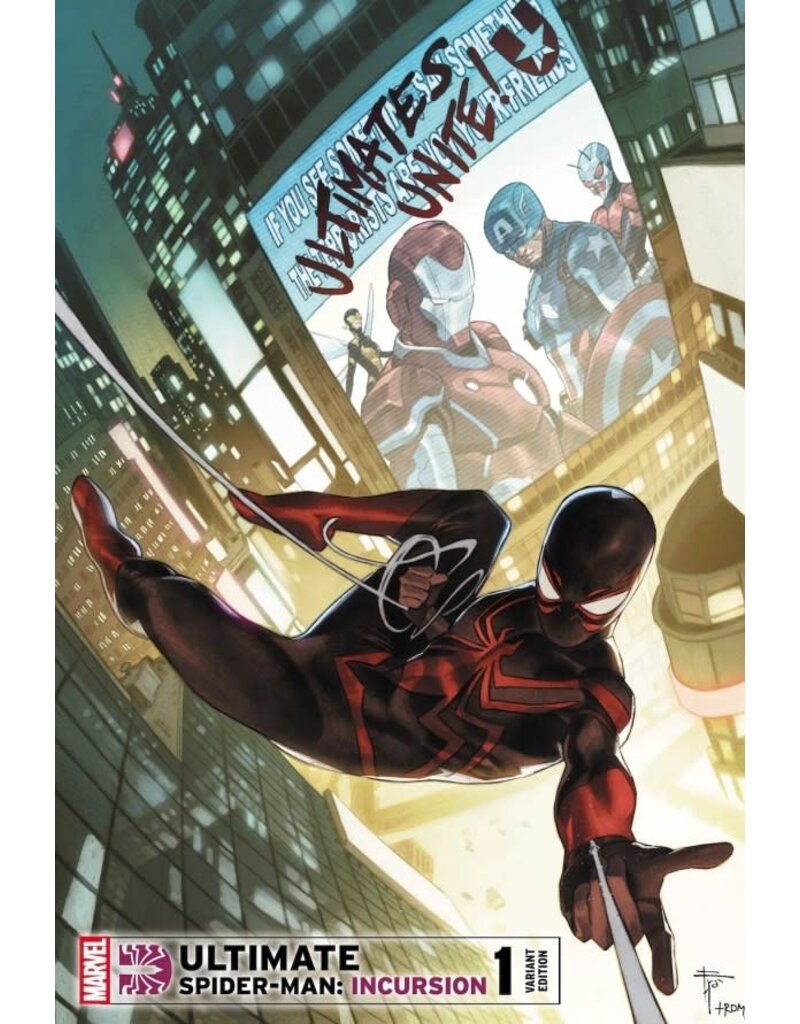 Marvel Comics Ultimate Spider-Man: Incursion #1  Francesco Mobili Variant