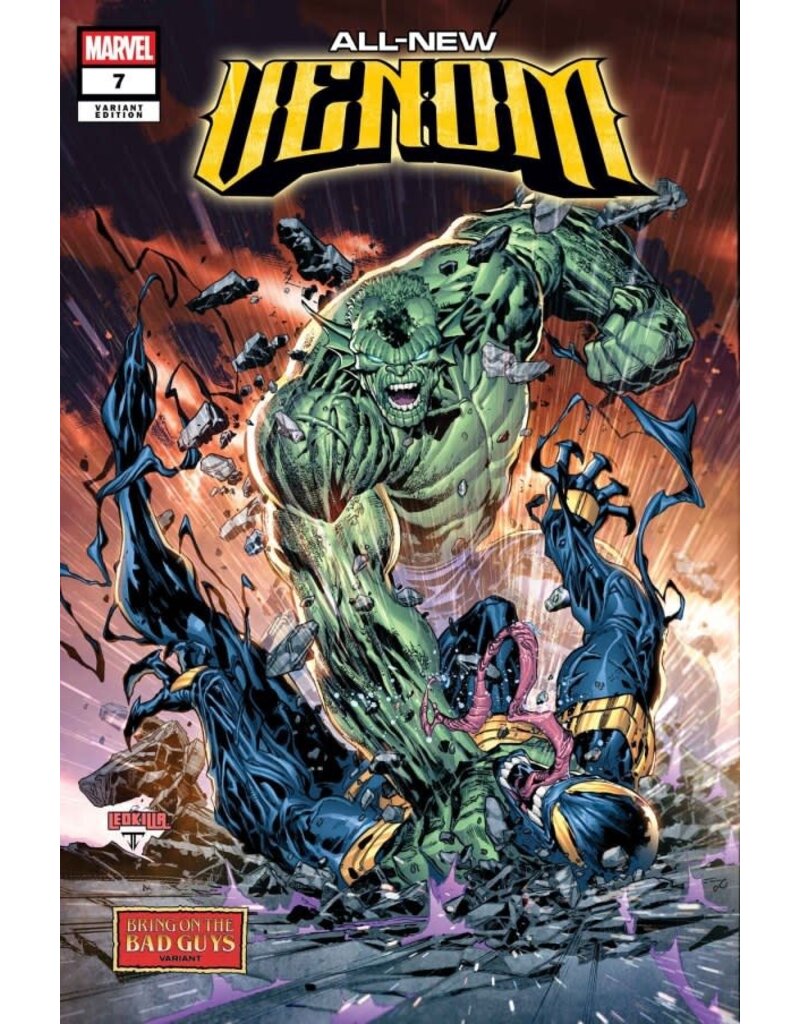 Marvel Comics All-New Venom #7  Ken Lashley Bring on the Bad Guys Variant