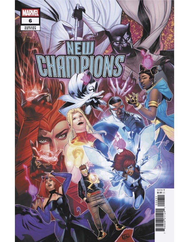 Marvel Comics New Champions #6  Edwin Galmon Variant