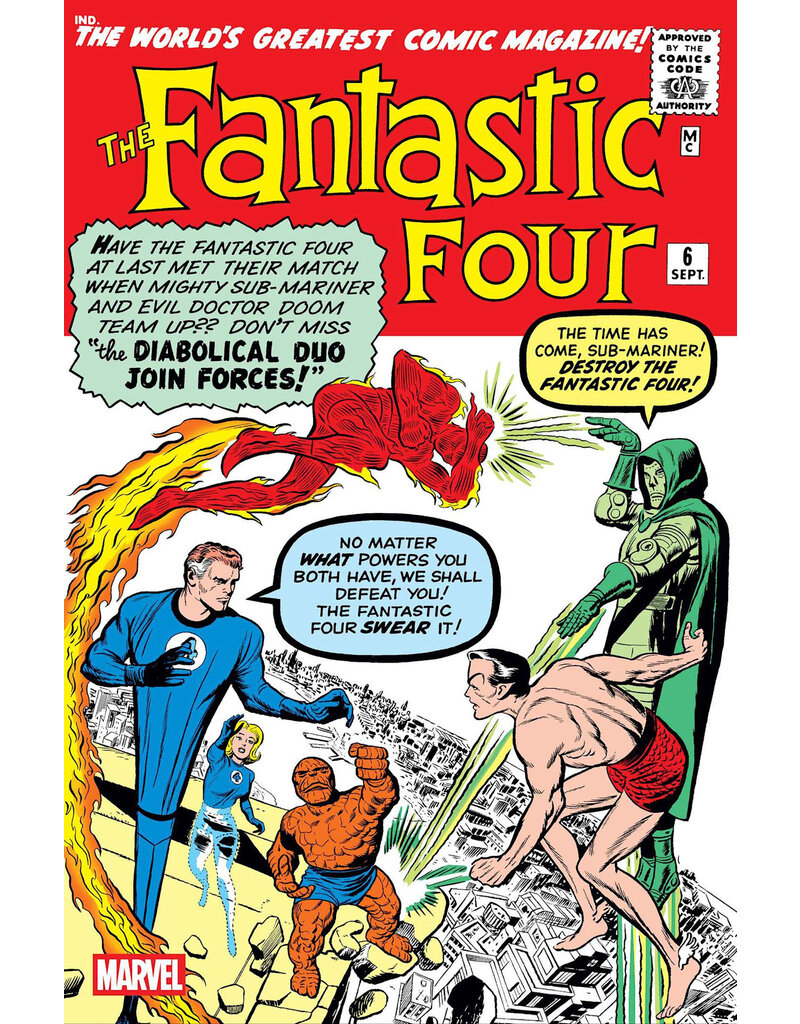 Marvel Comics Fantastic Four #6 Facsimile 2025 Foil